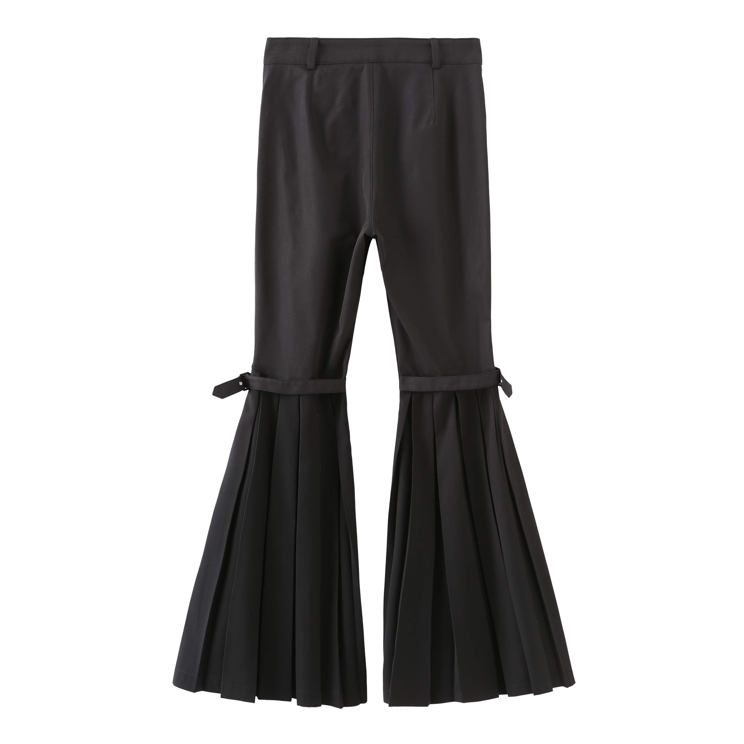 SUSUSHAN 22AW Box-pleat Flare Pants