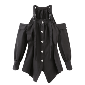 SUSUSHAN 22AW Off-the-shoulder Jacket